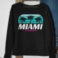 Miami Souvenir Vintage 80S Beach South Beach Florida Sweatshirt Gifts for Old Women