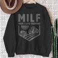 Milf Man I Love Farming Humor Farmer Sweatshirt Gifts for Old Women