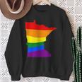 Minnesota Gay Pride Sweatshirt Gifts for Old Women