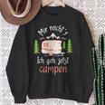 Mir Reich's Ich Geh Jetzt Campen Camper Camping Caravan Sweatshirt Geschenke für alte Frauen