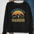 Mir Reichts Ich Geh Hiking Idea Wanderlust Outdoor Sweatshirt Geschenke für alte Frauen