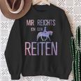 Mir Reichts Ich Geh Reiten Mir Reichts Ich Geh Reiten S Sweatshirt Geschenke für alte Frauen