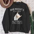 Mir Reichts Ich Gehe Jetzt Alpacas Strohlen Sweatshirt Geschenke für alte Frauen