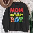 Mom And Dad Birthday Boy Gorilla Game Family Matching Sweatshirt Gifts for Old Women
