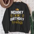Mommy Of The Birthday Princess Party Bday Celebration Sweatshirt Gifts for Old Women