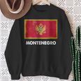 Monte Flag Jersey Montenegrinian Sweatshirt Geschenke für alte Frauen