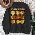 Moon Phase Science Lover Astronomy Lover It's Just A Phase Sweatshirt Gifts for Old Women
