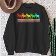 Moose Retro Vintage Style Sweatshirt Gifts for Old Women