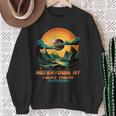 Mountain Total Solar Eclipse Watertown New York Ny Sweatshirt Gifts for Old Women