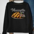 Mozzarella Sticks 90'S Mozzarella Stick Lover Bread Sweatshirt Gifts for Old Women