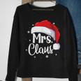 Mrs Claus Christmas Couples Matching His And Her Pajama Sweatshirt Gifts for Old Women