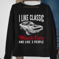 Muscle Car American Classic Muscle Racing Enthusiast Sweatshirt Gifts for Old Women