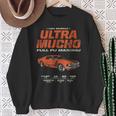 Muscle Car Enthusiast Ultra Mucho Full Fu Manchu Sweatshirt Gifts for Old Women