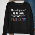 This Is Me Musical Theatre Performer Broadway Fan Sweatshirt Gifts for Old Women