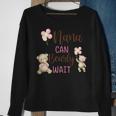 Nana We Can Bearly Wait Gender Neutral Baby Shower Sweatshirt Gifts for Old Women