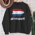 Netherlands Flag Netherlands Flag Holland Fan Sweatshirt Geschenke für alte Frauen