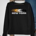 New York Gay Bear Distressed Sweatshirt Gifts for Old Women