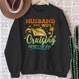 Newlywed Couple Married Cruising Partners For Life Cruise Sweatshirt Gifts for Old Women