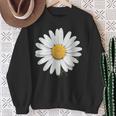 Nice White Daisies Flower Sweatshirt Gifts for Old Women