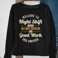 Night Shift Professional Workers Sweatshirt Gifts for Old Women