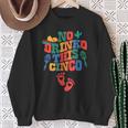 No Drink This Cinco De Mayo Pregnancy Announcement Sweatshirt Gifts for Old Women