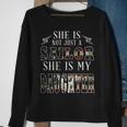 He Is Not Just A Sailor He Is My Daughter Sweatshirt Gifts for Old Women