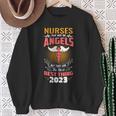 Nurses May Not Be Angels Graduation 2023 Nursing Graduate Sweatshirt Gifts for Old Women