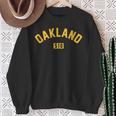 Oakland 510 Classic City Sweatshirt Gifts for Old Women