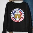 Official French Drinking Team Flag Of France Beer Sweatshirt Gifts for Old Women