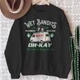 Oh Kay Bandits Plumbing And Wet Retro Heating Sweatshirt Gifts for Old Women