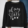 Oh My Stars 4Th Of July Independence America Usa Sweatshirt Gifts for Old Women