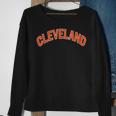 Ohio State Retro Vintage Distressed Cleveland Sweatshirt Gifts for Old Women