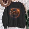 Ohio Total Solar Eclipse April 8 2024 Ohio Solar Eclipse Sweatshirt Gifts for Old Women