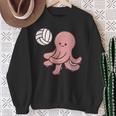 Oktopusolleyball Spieler Ballsportarten Sweatshirt Geschenke für alte Frauen