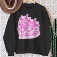 Too Old For Leo Cake Cake Sweatshirt Gifts for Old Women