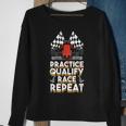 Open Wheel Formula Racing Car Practice Qualify Race Repeat Sweatshirt Gifts for Old Women
