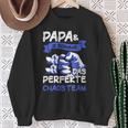 Papa 2 Söhne Perfekte Chaos Team Father's Day Sweatshirt Geschenke für alte Frauen