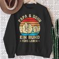 Papa & Sohn Papa & Sohn Familie Sweatshirt Geschenke für alte Frauen