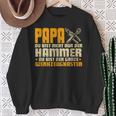 Papa Bist Der Whole Werkzeugkasten Father's Day Sweatshirt Geschenke für alte Frauen