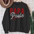 Papa Poule Cadeau Humour Original Sweater e Cadeaux pour les femmes âgées