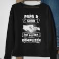 Papa Sohn Die Beste Komplizen Black S Sweatshirt Geschenke für alte Frauen