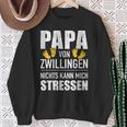 Papaon Zwillingen Nichts Kann Mich Stressen Fürater' Sweatshirt Geschenke für alte Frauen