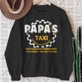 Papa's Taxi Chauffeur Auto Fahrt Bringt Und Holen Sweatshirt Geschenke für alte Frauen