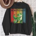 Papasaurusatertag Bester Papa T-Rex Papa Sweatshirt Geschenke für alte Frauen