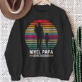 Para Papa Nivel Papá Desbloqueado Regalos Dia Del Padre Kapuzenjacke Sweatshirt Geschenke für alte Frauen