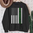 Patriotic Dad Grandpa Fathers Day Usa Flag Best Grandpa Ever Sweatshirt Gifts for Old Women