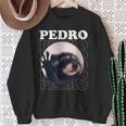 Pedro Pedro Racoon Dance Popular Internet Meme Racoon Day Sweatshirt Gifts for Old Women