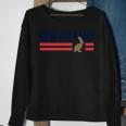 Pelican Retro Stripes New Orleans Vintage New Orleans Local Sweatshirt Gifts for Old Women