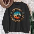 Physics Gangster Sign Sign Physicist Hand Sign Symbol Sweatshirt Geschenke für alte Frauen