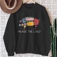 Pig Bacon Praise The Lard Sweatshirt Gifts for Old Women